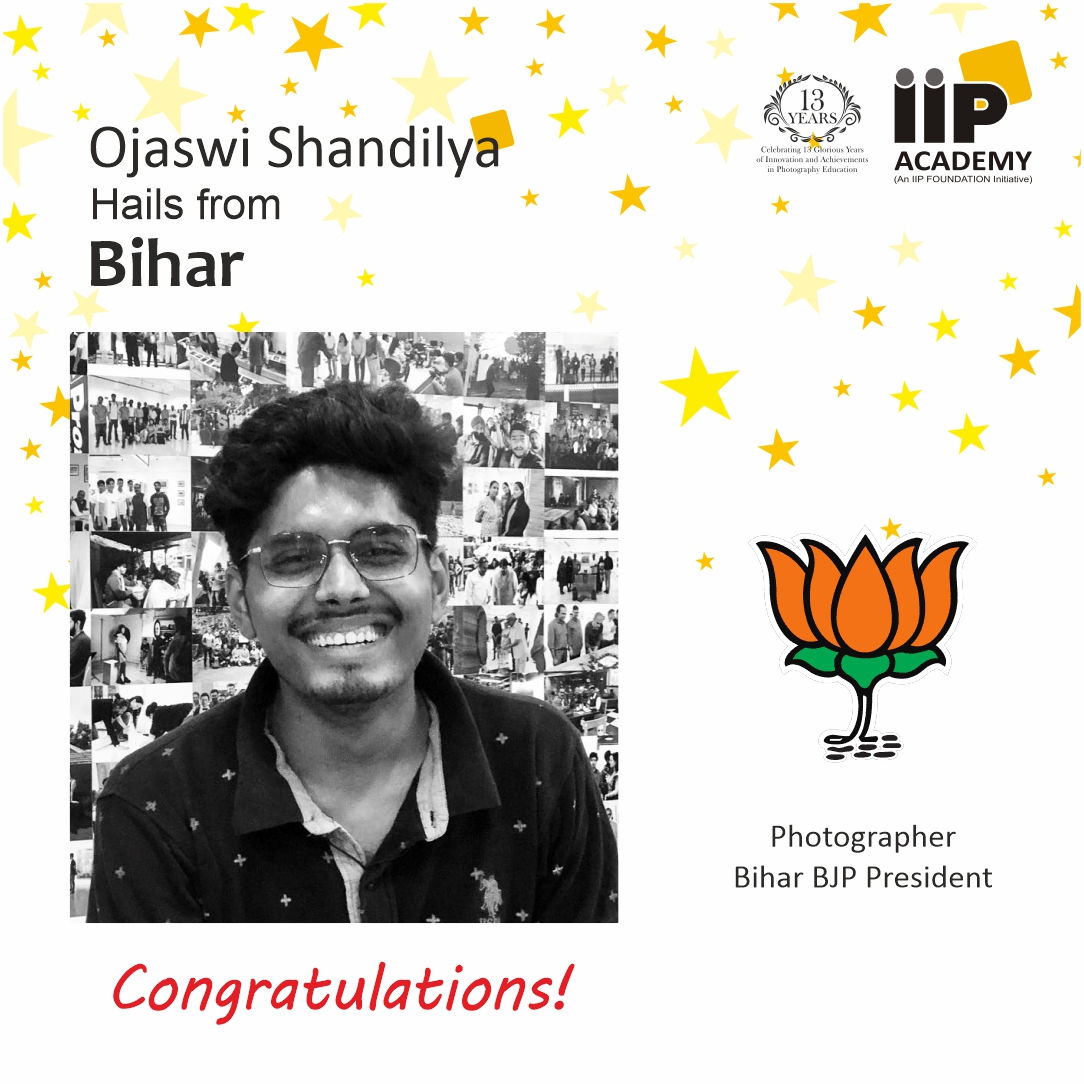 Ojaswi Shandilya, a talented photographer hailing from Bihar, whose unwavering spirit defied all odds